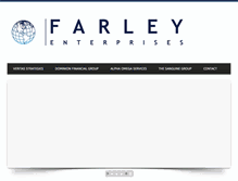 Tablet Screenshot of farleyenterprises.com